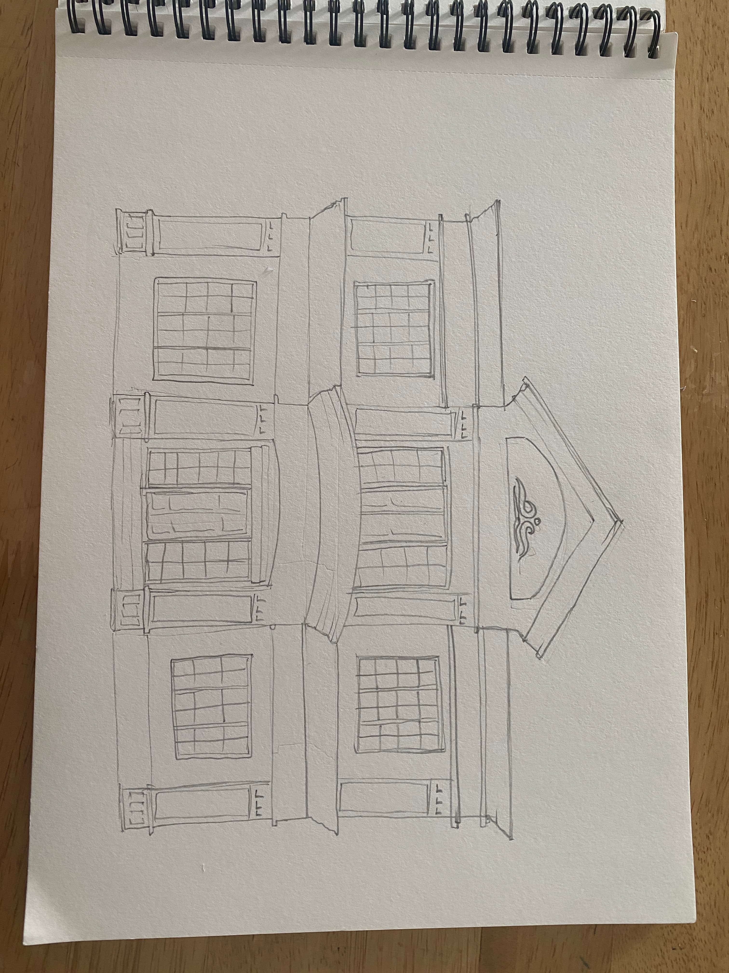 Casa Kazari concept sketch