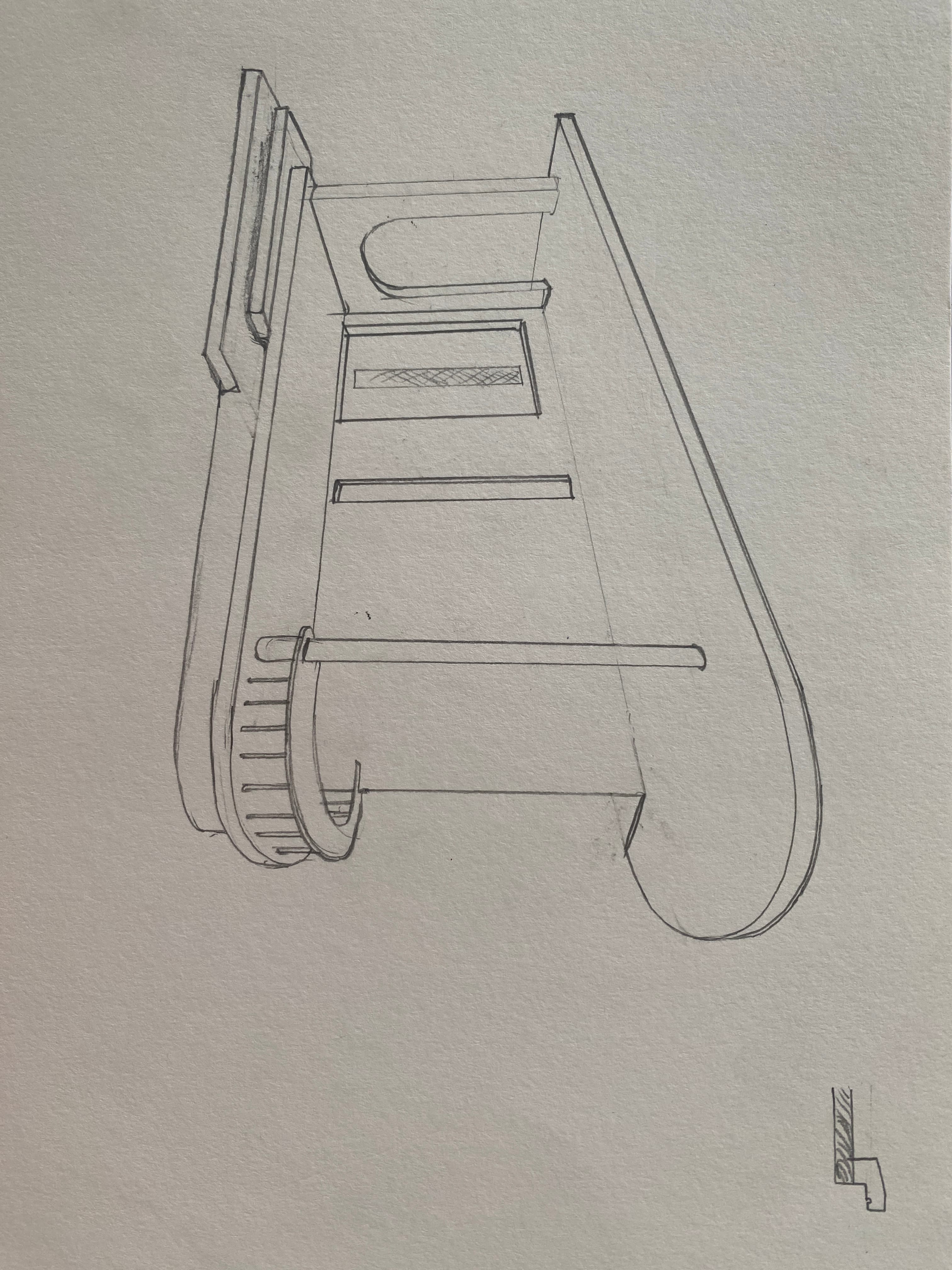 Villa Ratnich concept sketch 2